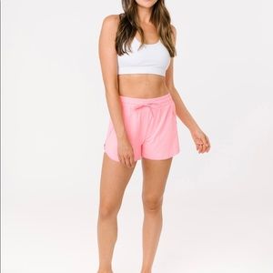 Zyia Pink Flow Shorts